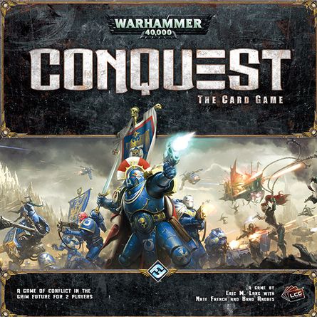 Warhammer 40,000: Conquest box art