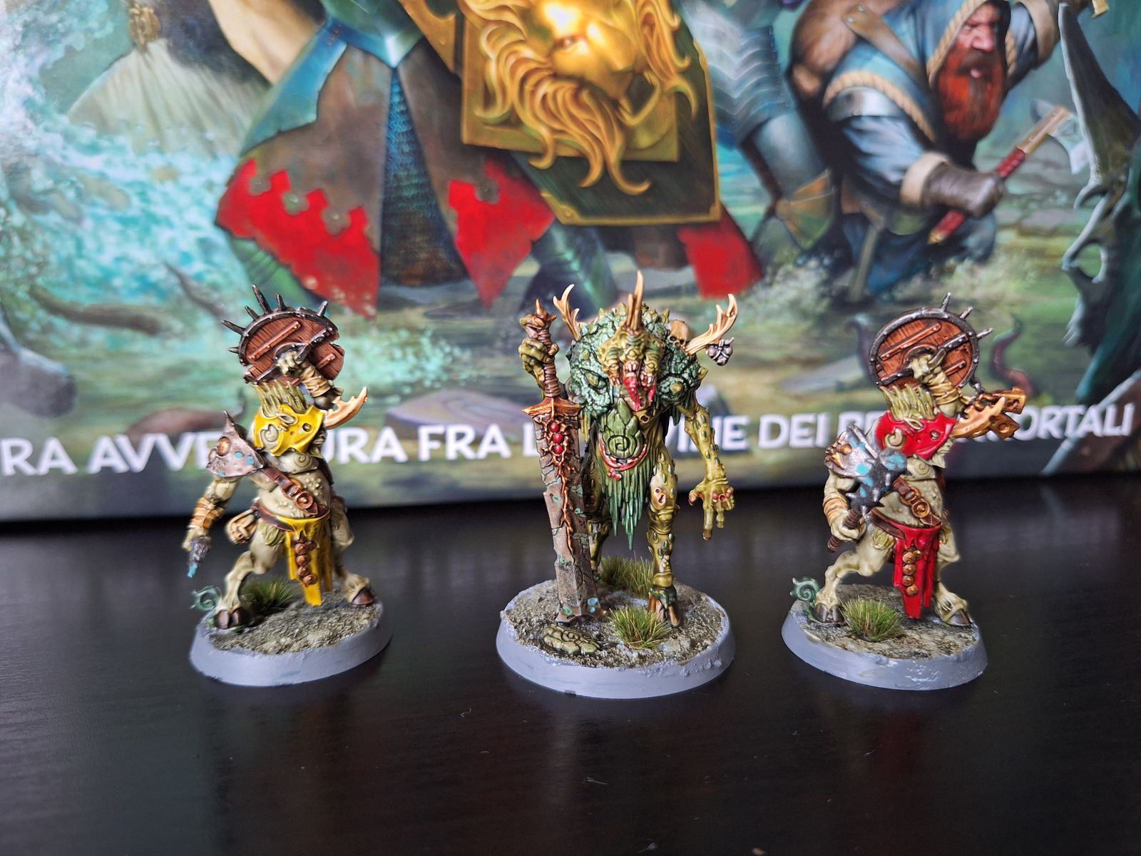 Warhammer Quest Darkwater enemy miniatures