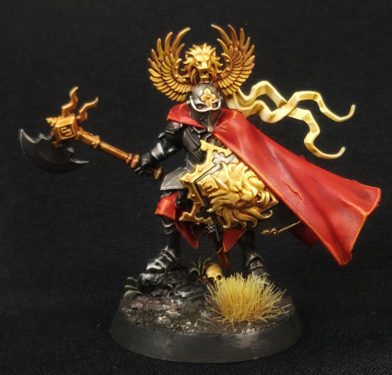 Warhammer Quest Darkwater hero miniature detail