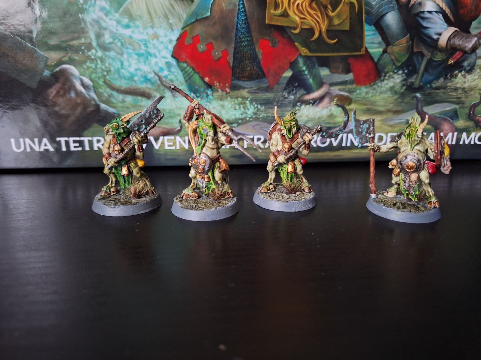 Warhammer Quest Darkwater miniature encounter