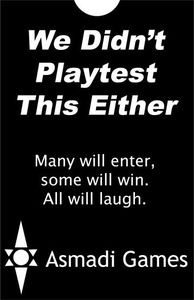 We Didn't Playtest This Either box art