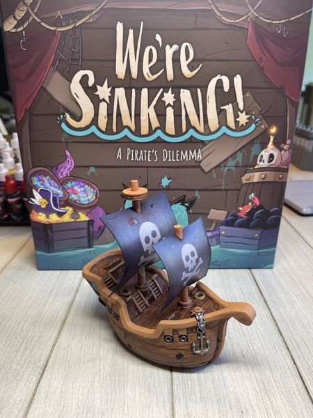 We're Sinking! painted ship component