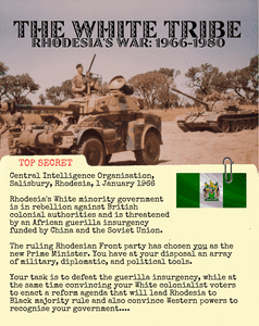 The White Tribe: Rhodesia's War 1966-1980 box art