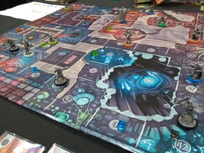 Wildlands board game being demonstrated at a convention