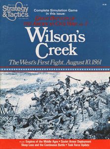 Wilson's Creek: The West's First Fight, August 10, 1861 box art