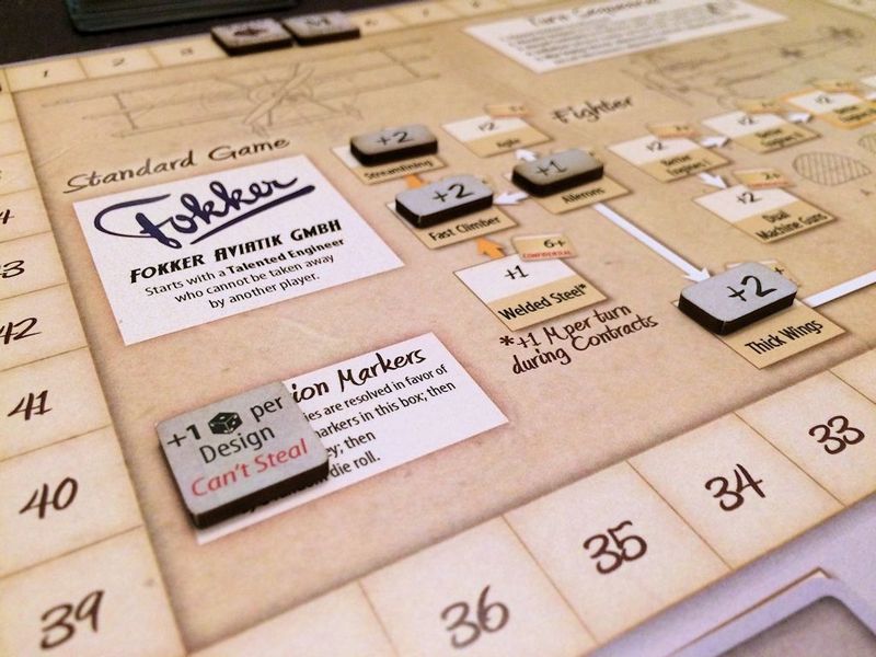 Wings for the Baron Fokker player mat