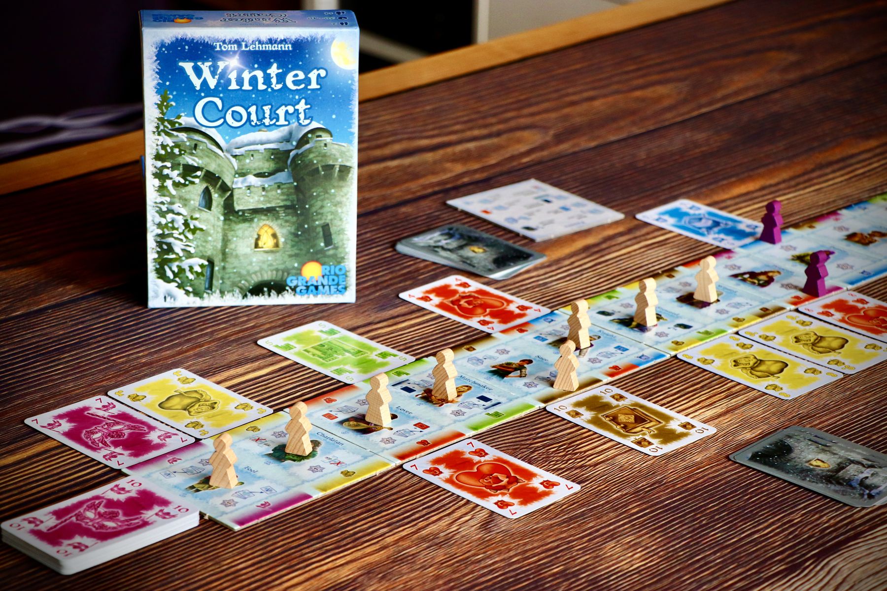 Winter Court game setup