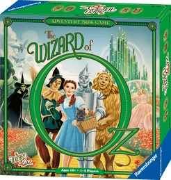 The Wizard Of Oz Adventure Book Game box art
