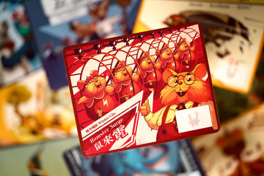 Detailed Wolf Street animal company cards