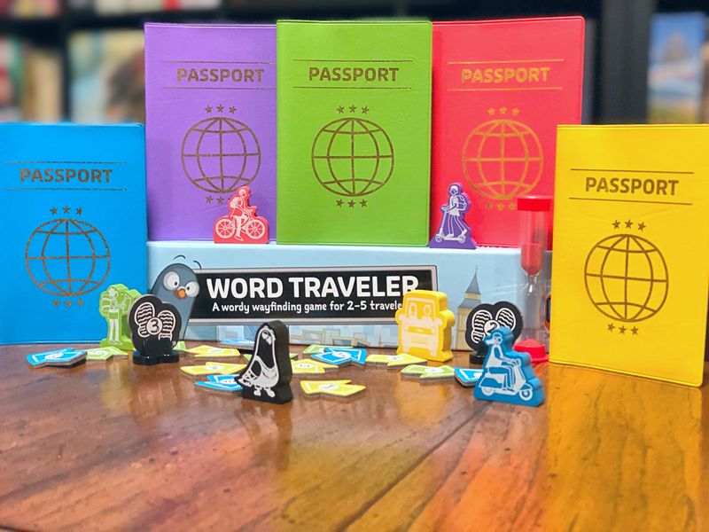 Word Traveler game setup