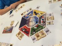 World's Fair 1893 board during play