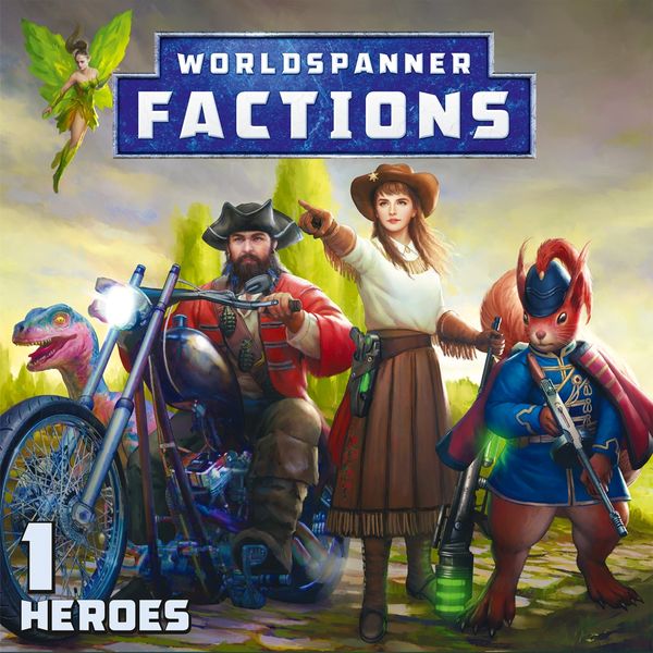 Worldspanner Factions, Set 1: Heroes box art