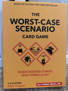 The Worst-case Scenario Card Game box art