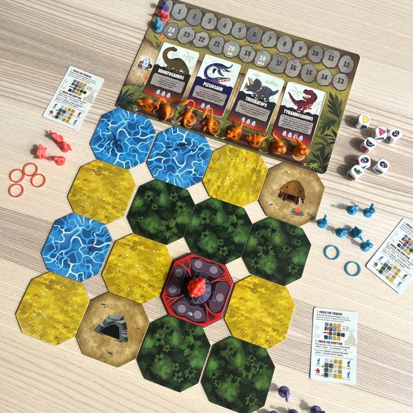 Overview of Wrath of Fire Mountain game components