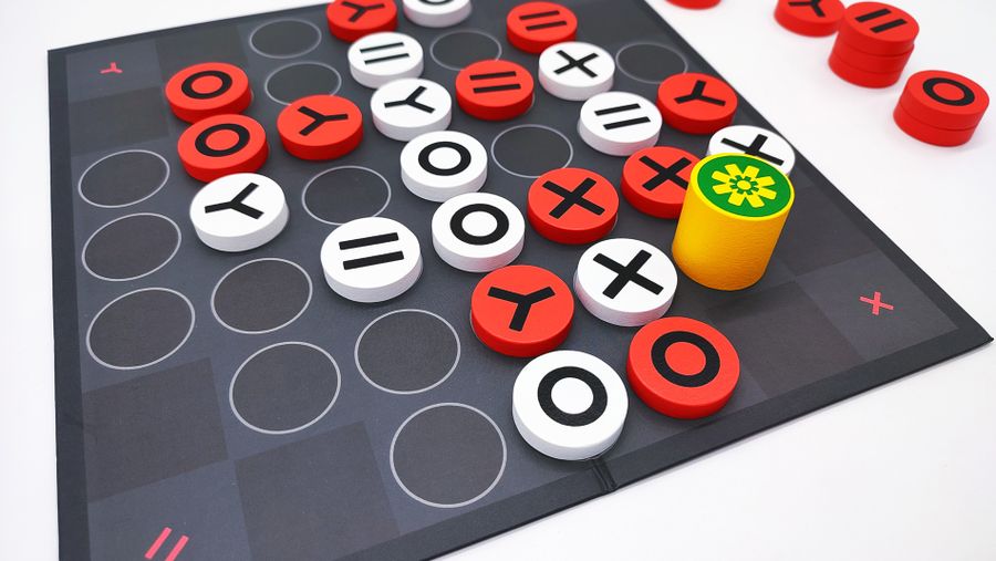 Yoxii wooden numbered game pieces