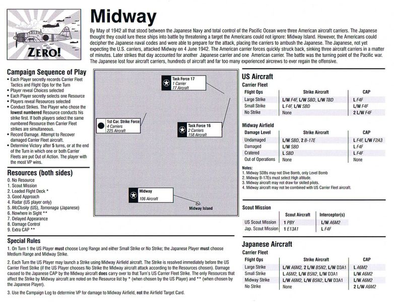 Zero Midway campaign setup