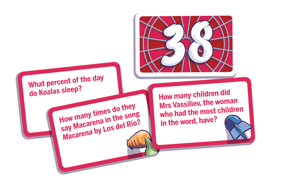 Zero to 100 team question card setup