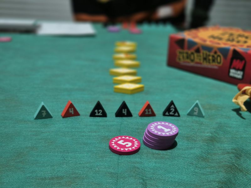 Zero to Hero tiles during a trick