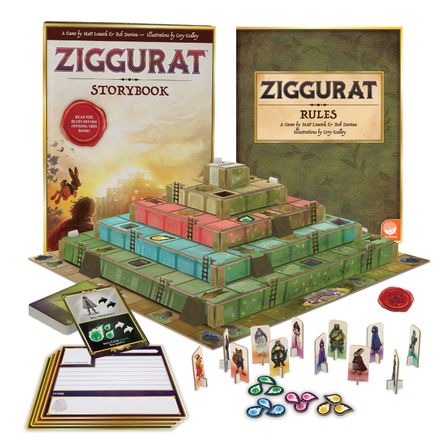 Ziggurat heroes fire spirits and cards