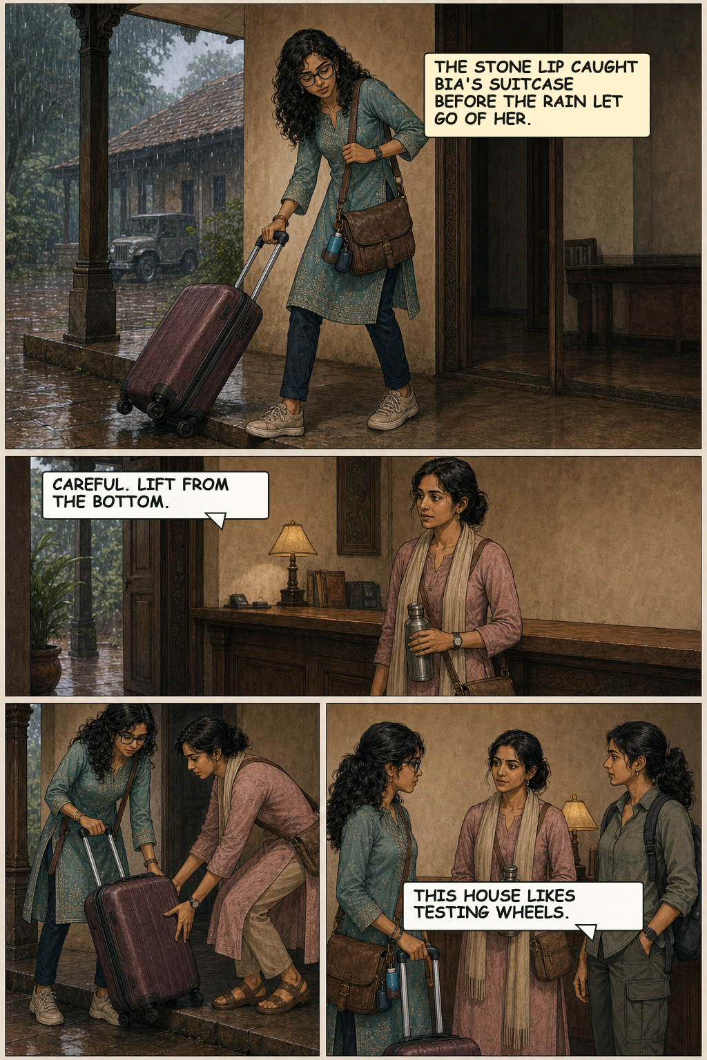 Page 4 of Bia Book 1: The Kavileri Key