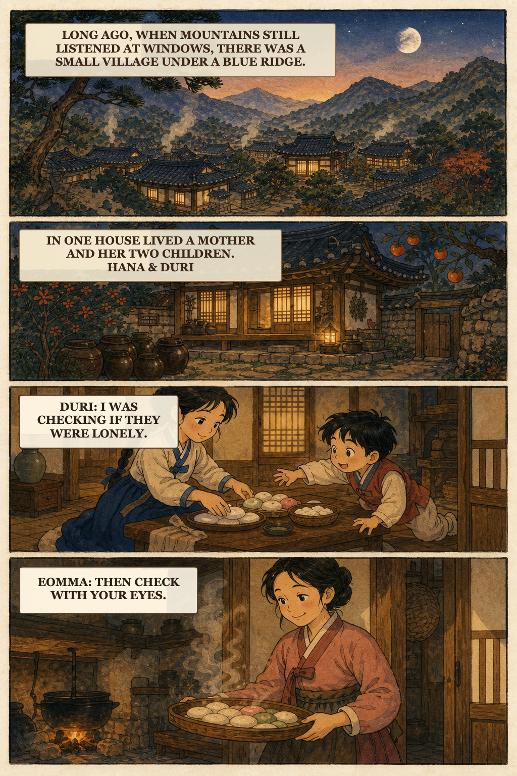 Page 1 of The Girl Who Became the Moon