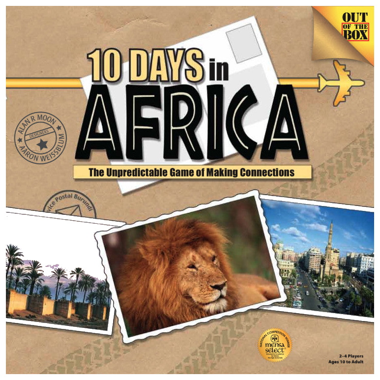 10 Days In Africa box art