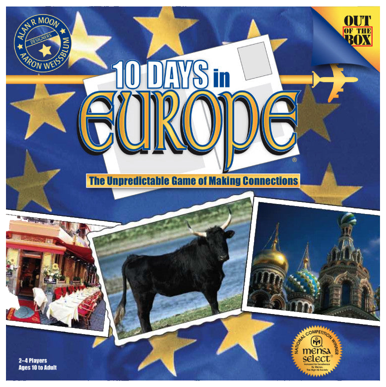 10 Days In Europe box art