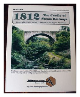 1812: The Cradle Of Steam Railways box art