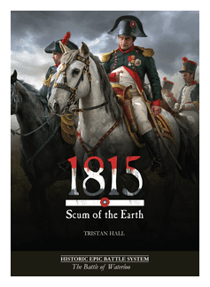 1815, Scum Of The Earth: The Battle Of Waterloo Card Game box art