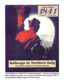 1841: Railways In Northern Italy box art