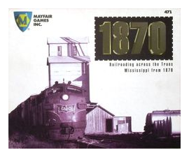 1870: Railroading Across The Trans Mississippi From 1870 box art