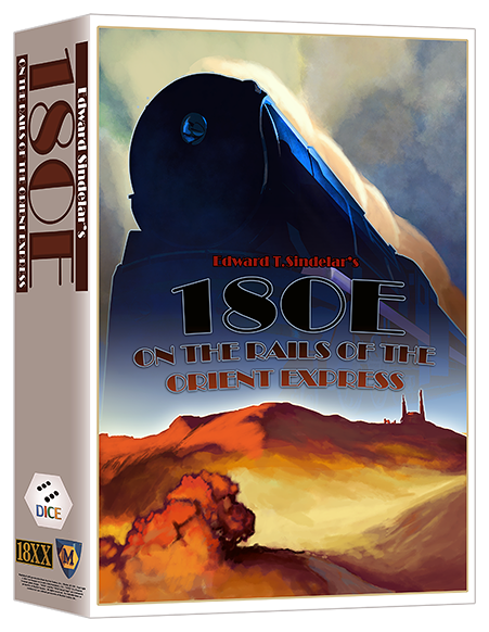 18oe: On The Rails Of The Orient Express box art