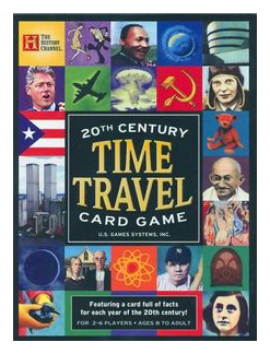 20th Century Time Travel Card Game box art
