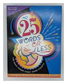 25 Words Or Less: People, Places And Things Edition box art