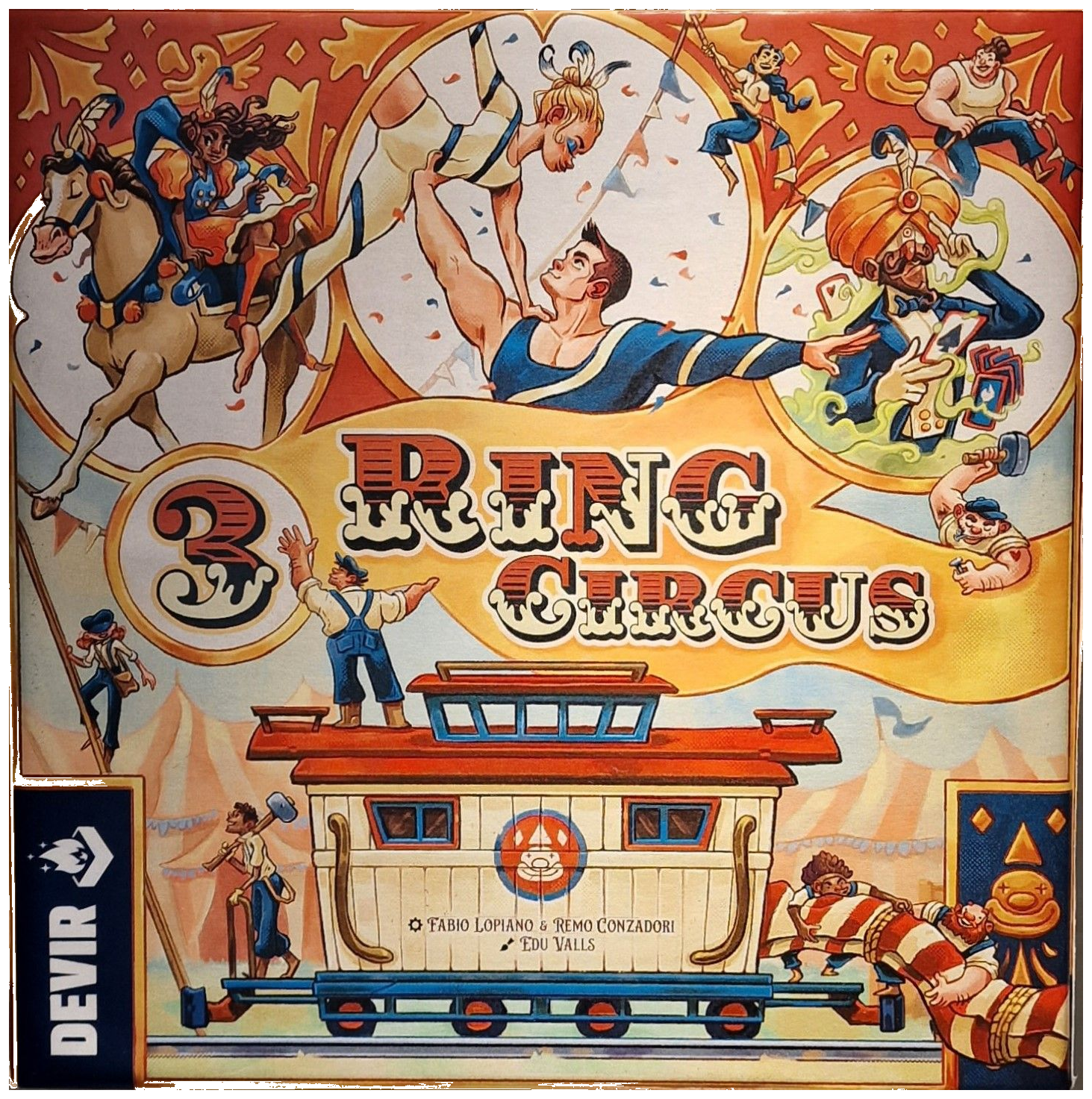 3 Ring Circus box art
