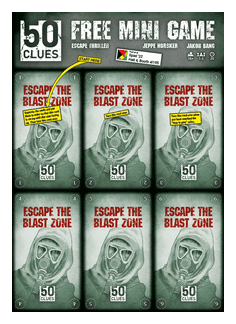 50 Clues: Escape The Blast Zone box art