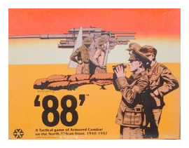 88: A Tactical Game Of Armored Combat On The North African Front, 1940-1942 box art