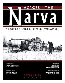 Across The Narva: The Soviet Assault On Estonia, February 1944 box art
