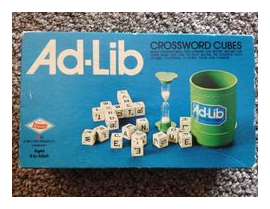 Ad-lib Crossword Cubes box art