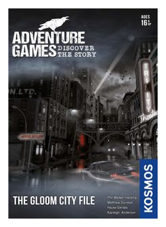 Adventure Games: The Gloom City File box art