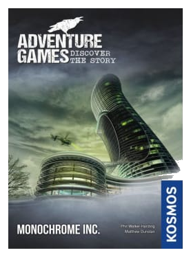 Adventure Games: Monochrome Inc. box art