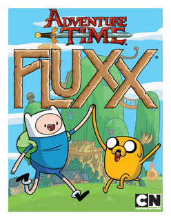 Adventure Time Fluxx box art