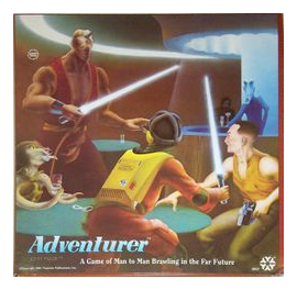 Adventurer: A Game Of Man To Man Brawling In The Far Future box art