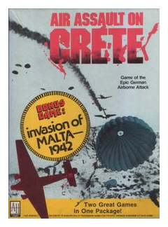 Air Assault On Crete / Invasion Of Malta: 1942 box art