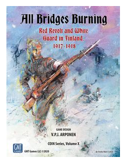 All Bridges Burning: Red Revolt And White Guard In Finland, 1917-1918 box art