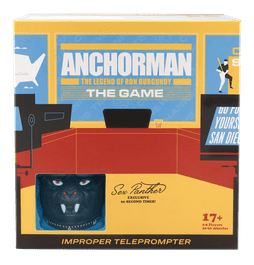 Anchorman: The Game – Improper Teleprompter box art