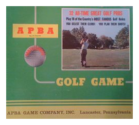 Apba Professional Golf box art