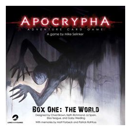 Apocrypha Adventure Card Game: Box One – The World box art