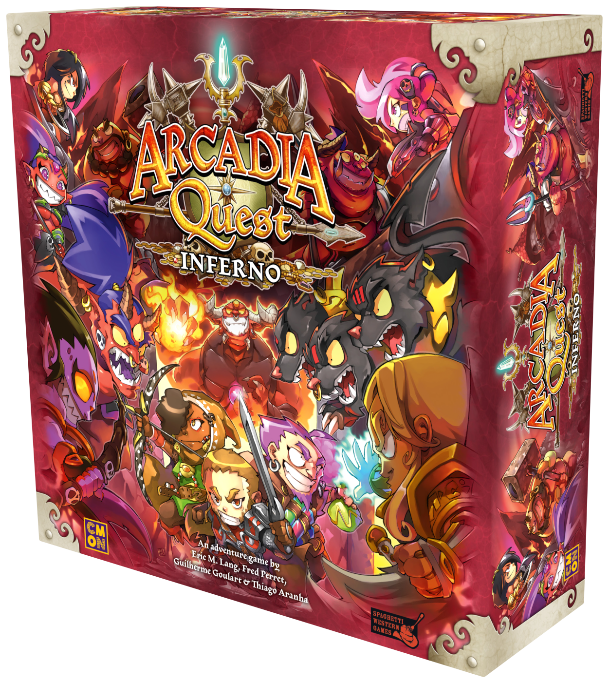 Arcadia Quest: Inferno box art