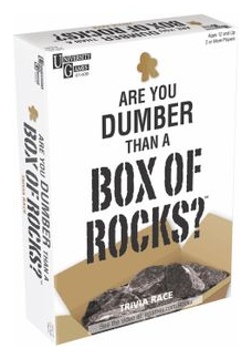 Are You Dumber Than A Box Of Rocks? box art
